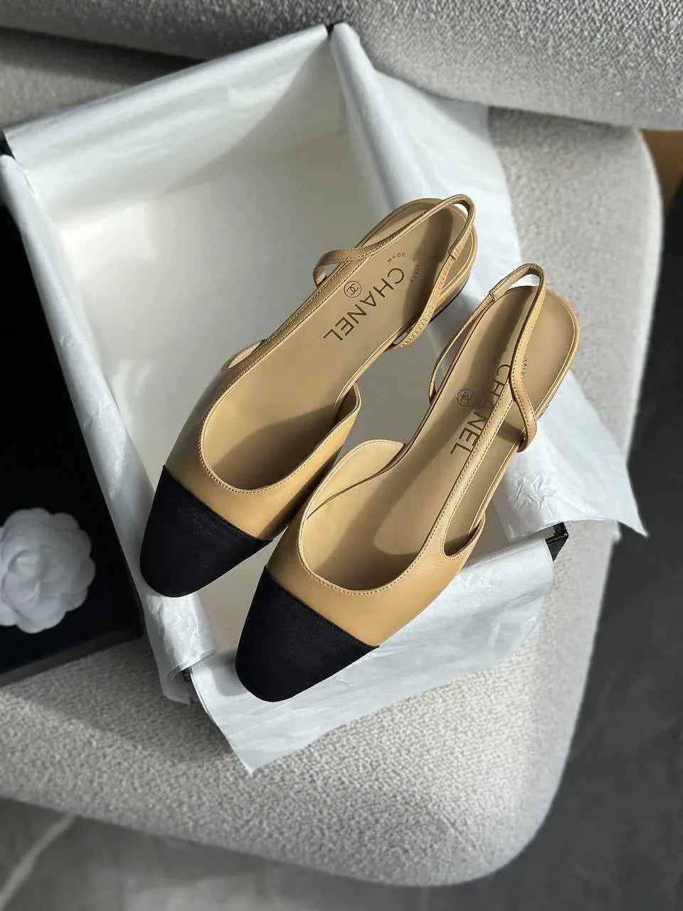 Elegant Flat Slingbacks
