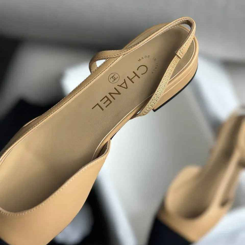 Elegant Flat Slingbacks