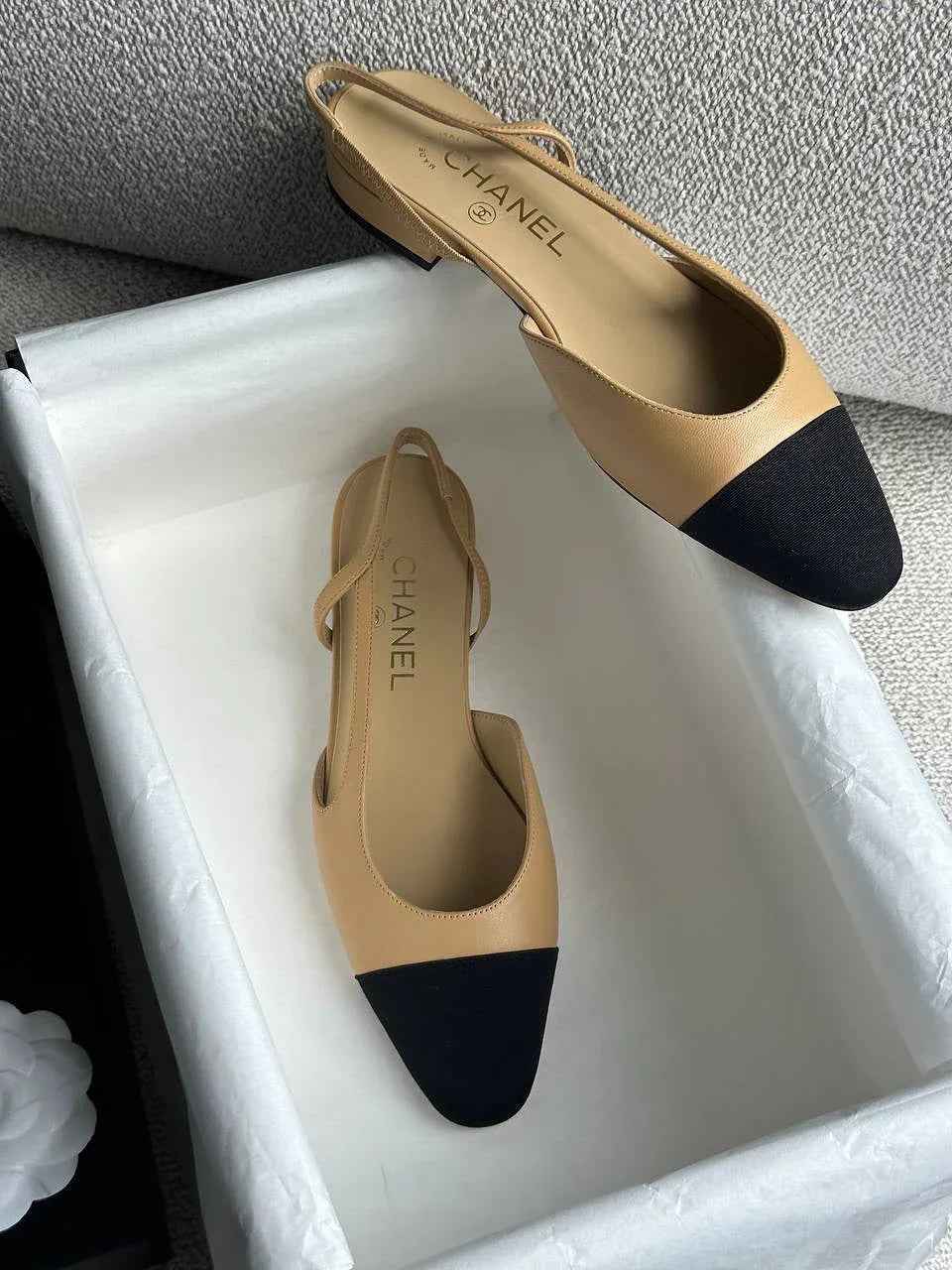 Elegant Flat Slingbacks