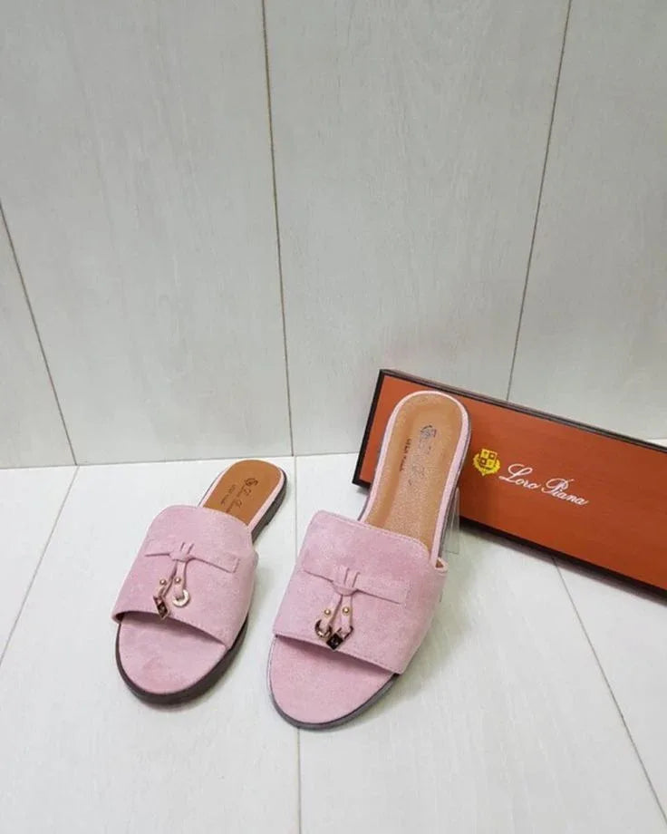 Classic Tan Sandals - Faizah Outlet