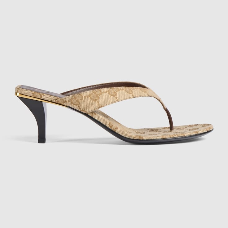 Vittoria Red Leather Thong Sandals