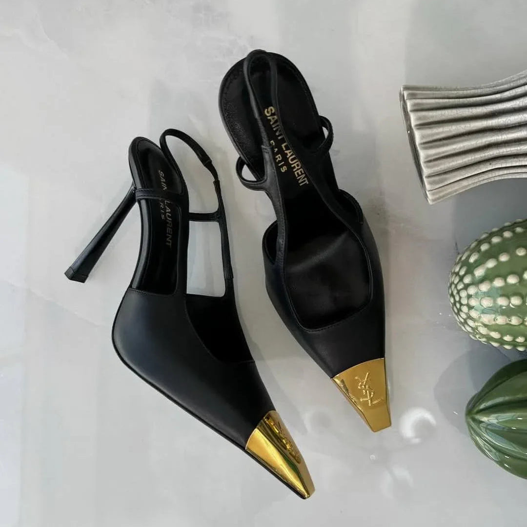 Elegant Stiletto Heel Shoes - Faizah Outlet