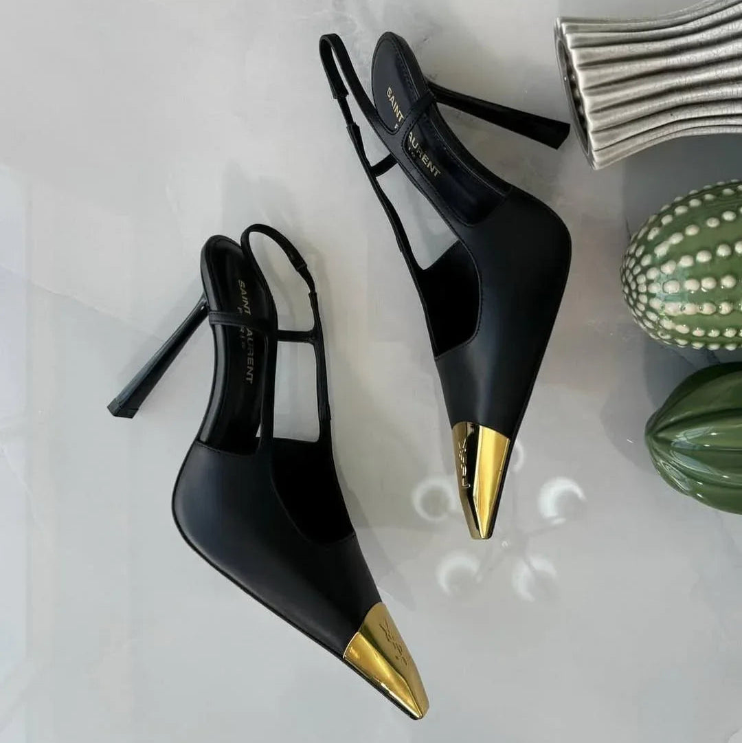 Elegant Stiletto Heel Shoes - Faizah Outlet