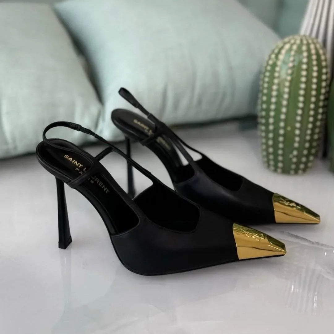 Elegant Stiletto Heel Shoes - Faizah Outlet