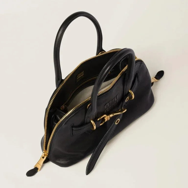 Aventure Luxe Nappa Leather Handbag - Faizah Outlet
