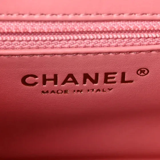 Chanel Pink Calfskin Mini Kelly Shopper - Faizah Outlet