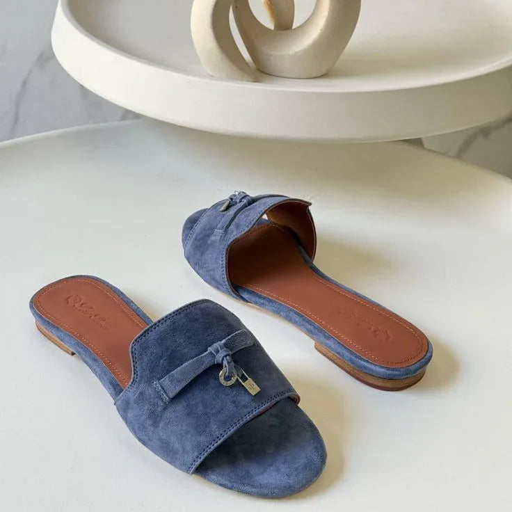 Classic Tan Sandals - Faizah Outlet