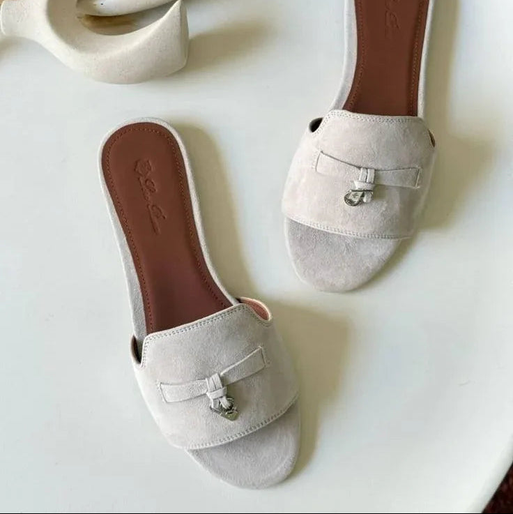 Classic Tan Sandals - Faizah Outlet