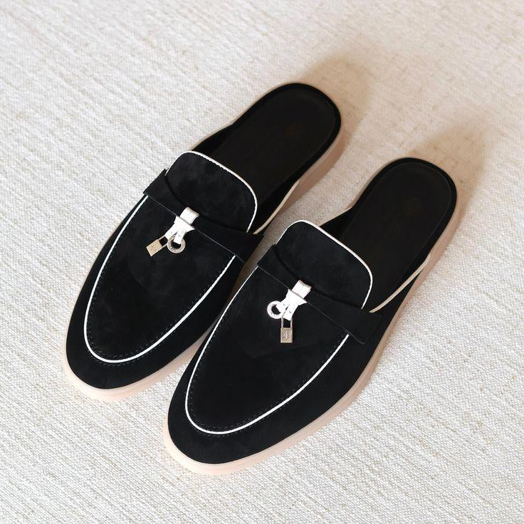 Elegant Babouche Slip-On Loafers - Faizah Outlet