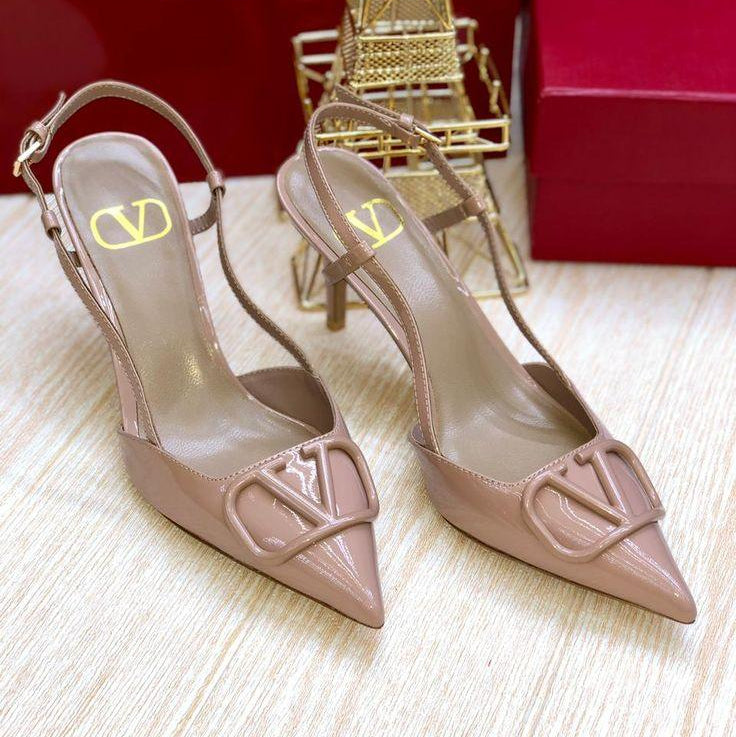 Studded Leather Heels