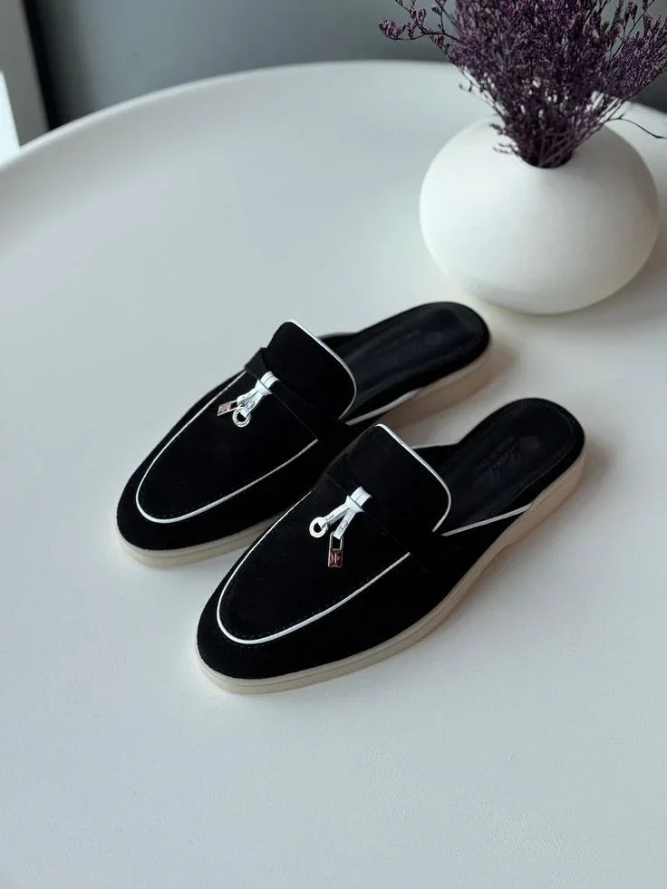 Elegant Babouche Slip-On Loafers - Faizah Outlet
