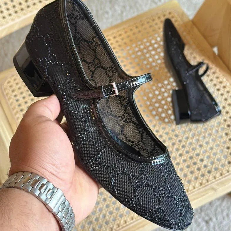 Elegant Back Strap Heels - Faizah Outlet