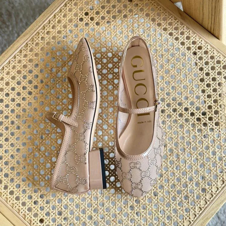 Elegant Back Strap Heels