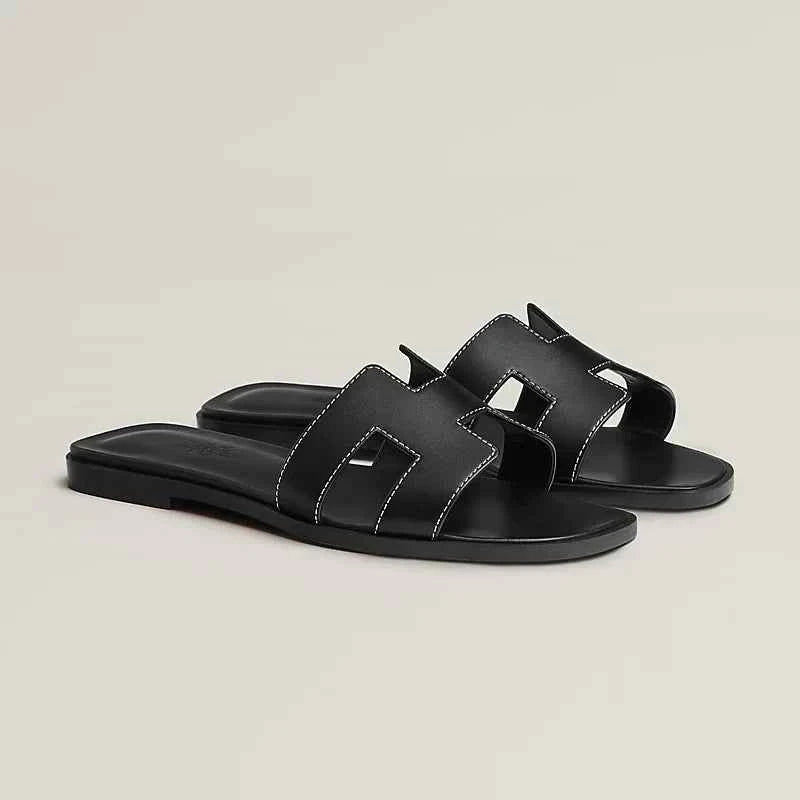 Elegant Calfskin Sandals