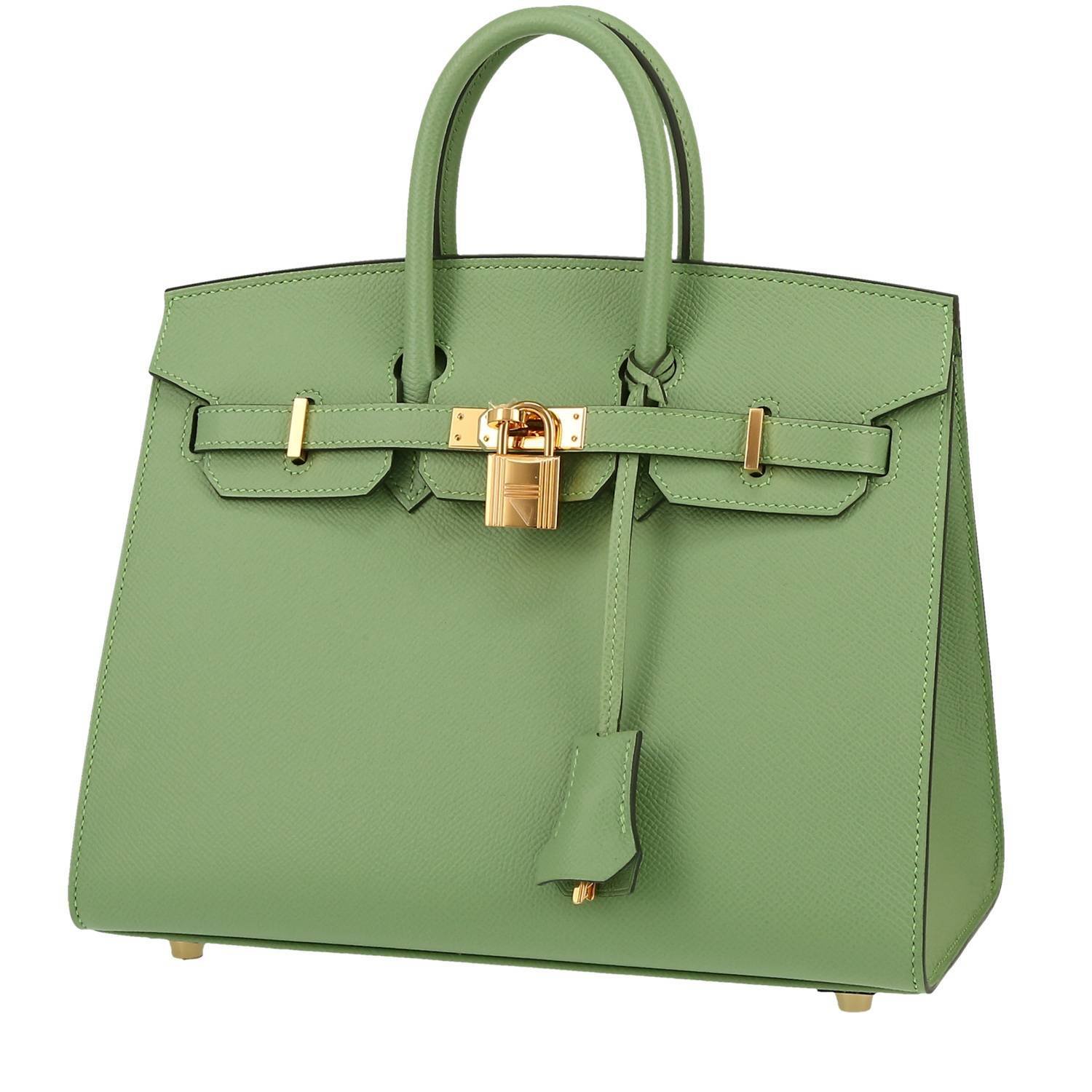 Birkin Sellier 30 Epsom Gold Plated Stamp